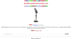 Desktop Screenshot of desmoinesbroadcasting.com